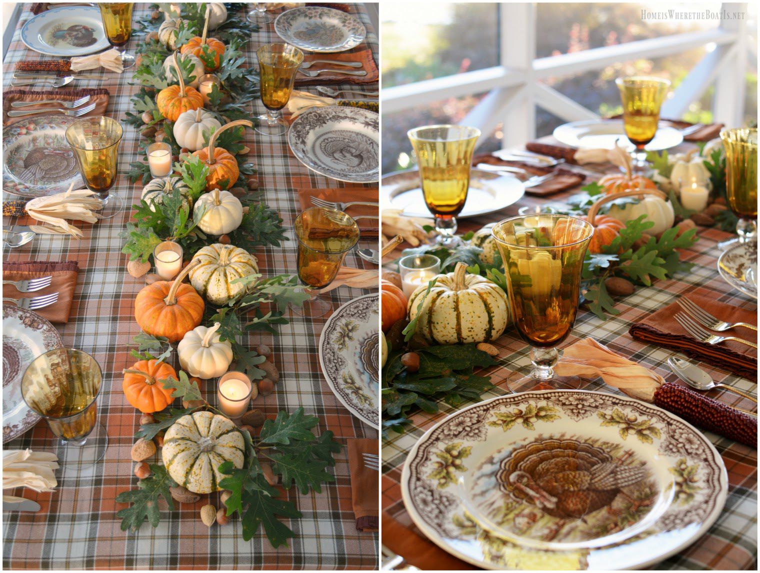 Table Scape Ideas For Your Holiday Feast